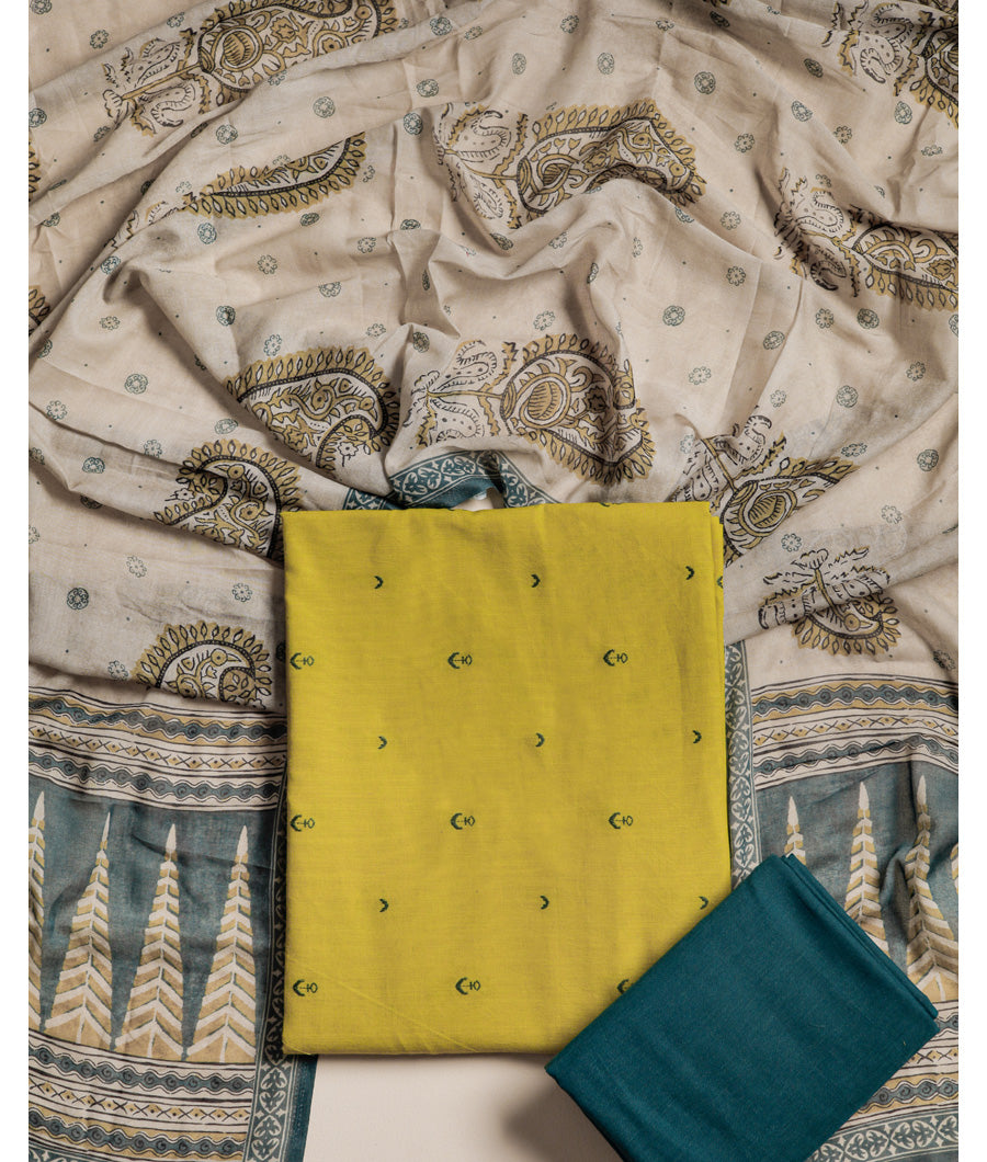 PURE COTTON WOVEN SUIT SET