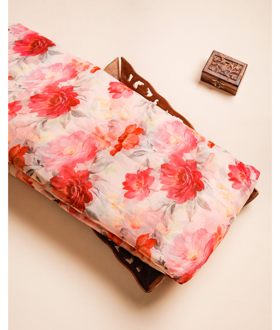 PURE CHIFFON PRINTED FABRIC