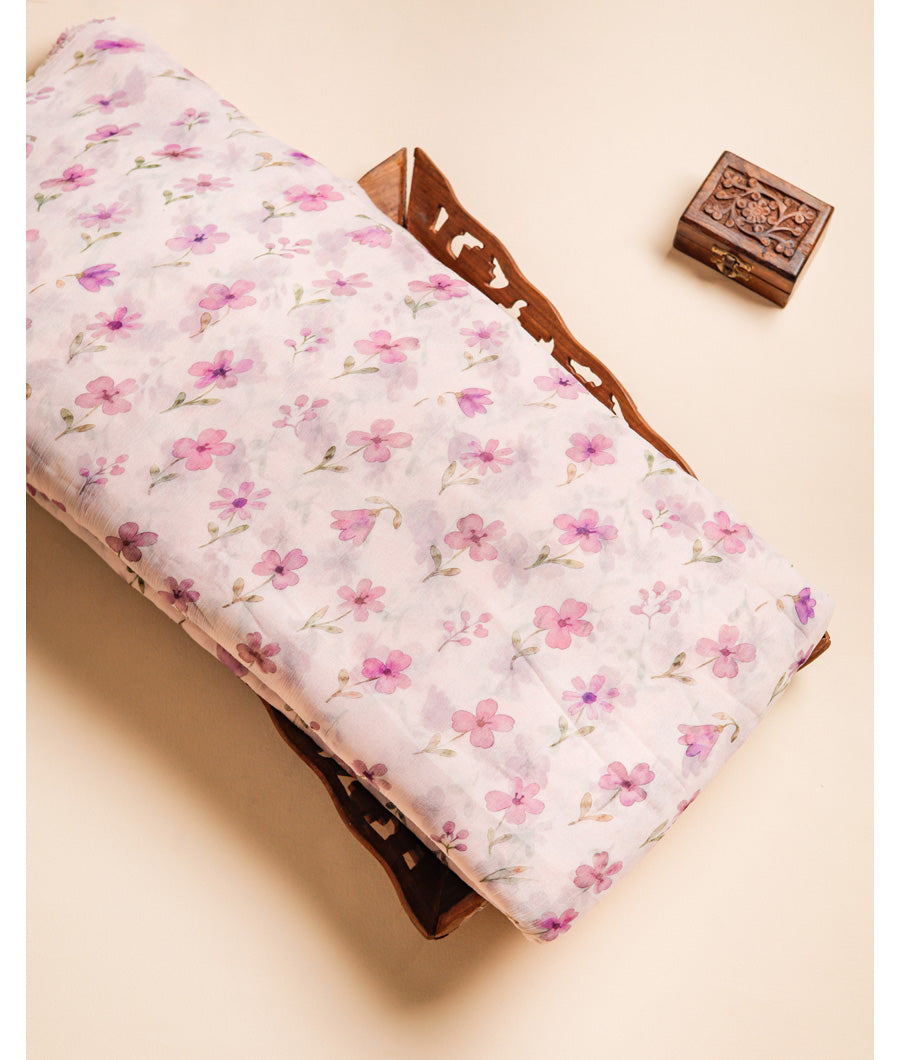 PURE CHIFFON PRINTED FABRIC