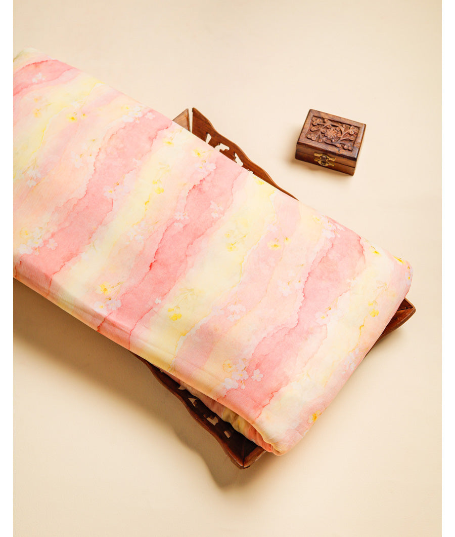 PURE CHIFFON PRINTED FABRIC