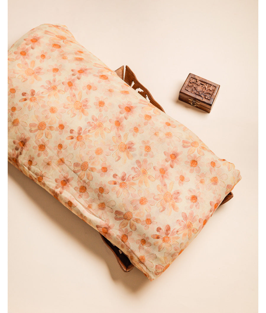 PURE CHIFFON PRINTED FABRIC