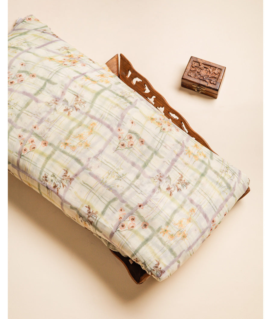 PURE CHIFFON PRINTED FABRIC