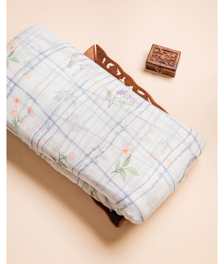 PURE CHIFFON PRINTED FABRIC