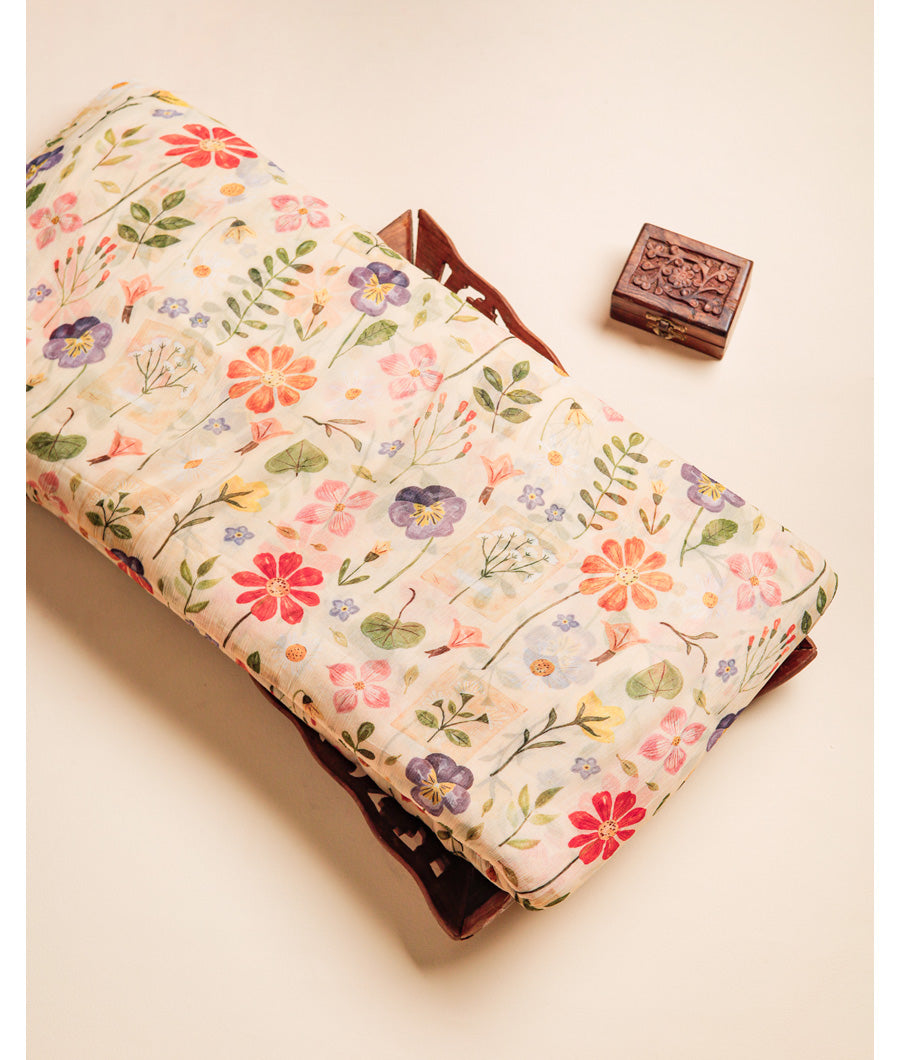 PURE CHIFFON PRINTED FABRIC