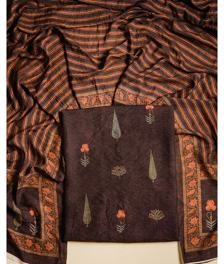 MOGRA CHANDERI 2 PIECE SET