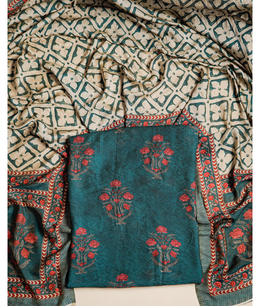 MOGRA CHANDERI 2 PIECE SET