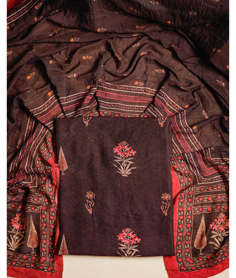 MOGRA CHANDERI 2 PIECE SET