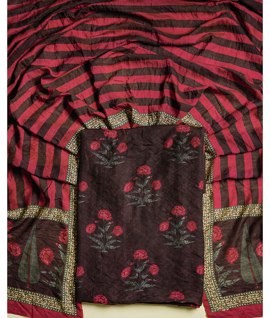 MOGRA CHANDERI 2 PIECE SET