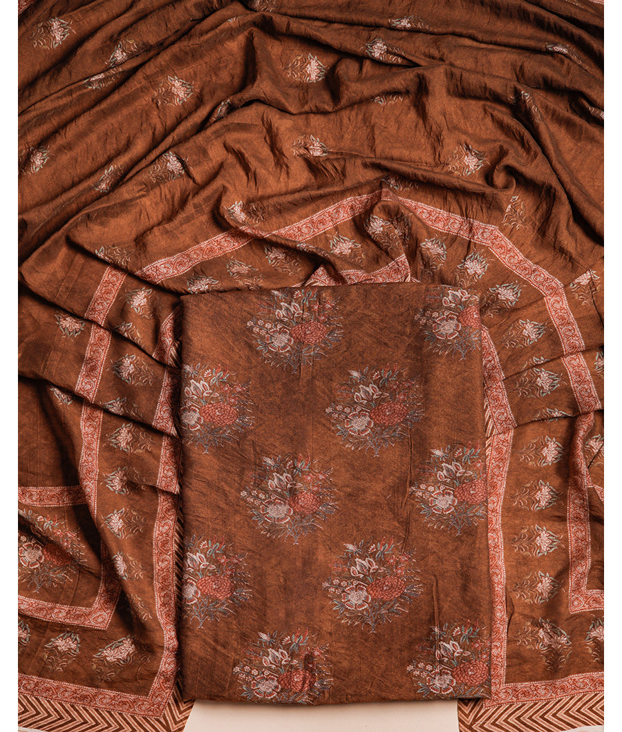 MOGRA CHANDERI 2 PIECE SET
