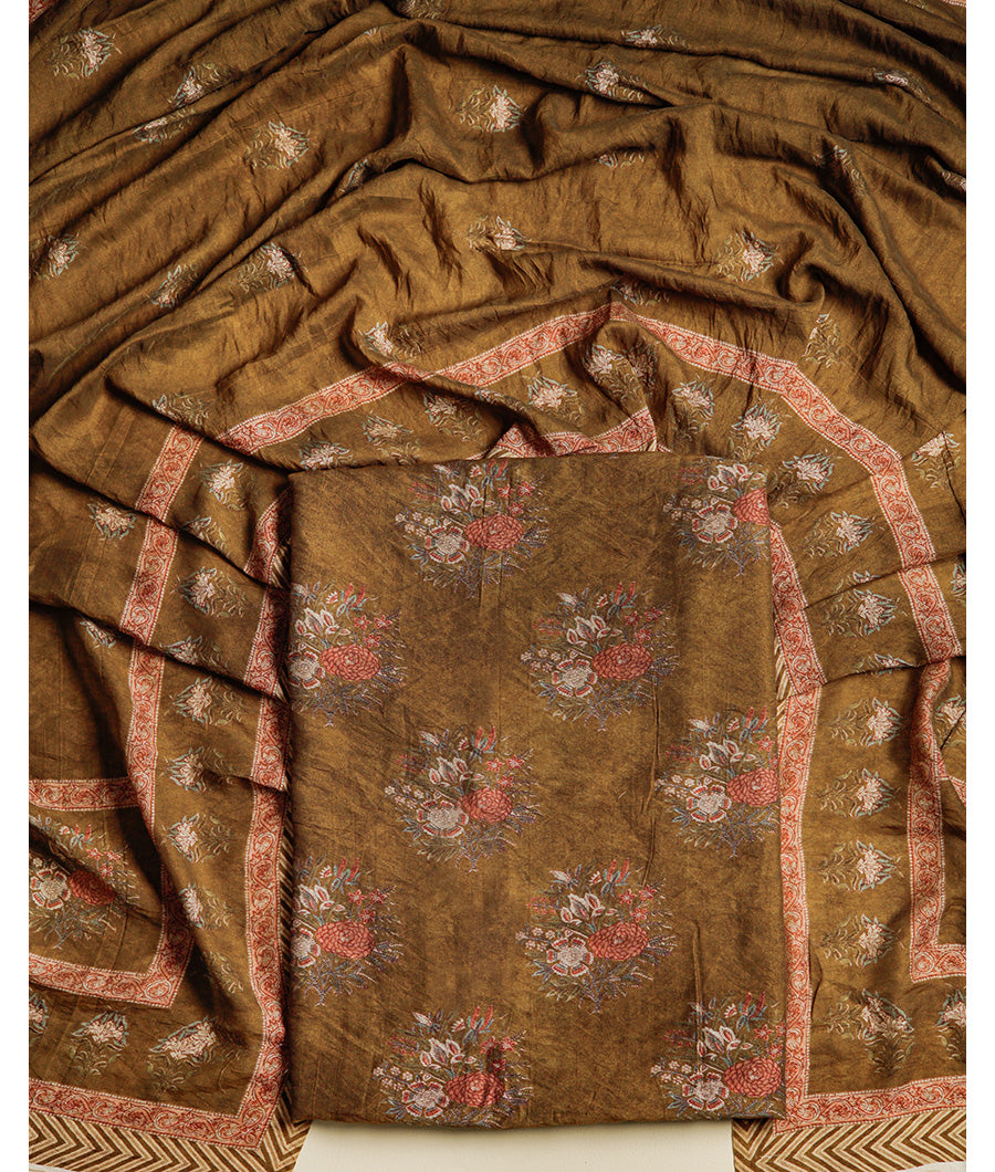 MOGRA CHANDERI 2 PIECE SET