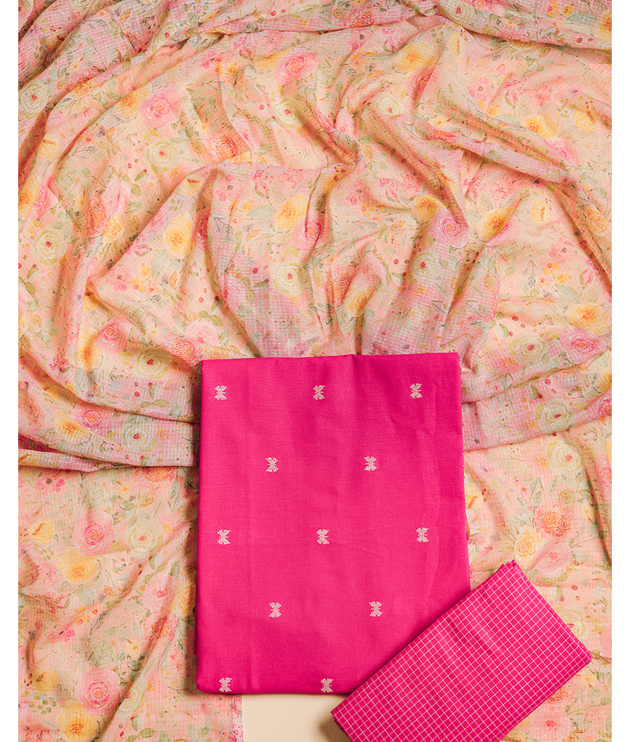 PURE COTTON WOVEN SUIT SET