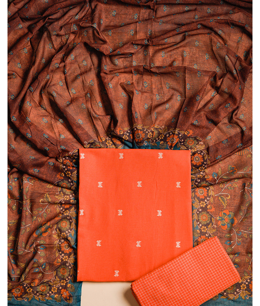 PURE COTTON WOVEN SUIT SET