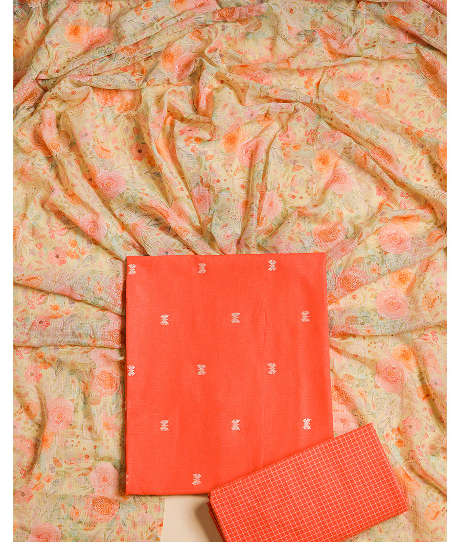 PURE COTTON WOVEN SUIT SET
