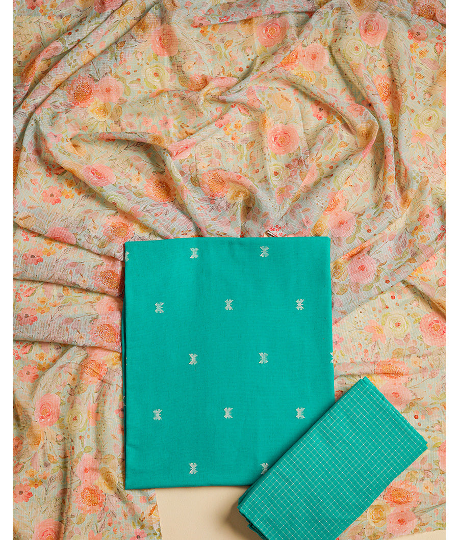 PURE COTTON WOVEN SUIT SET