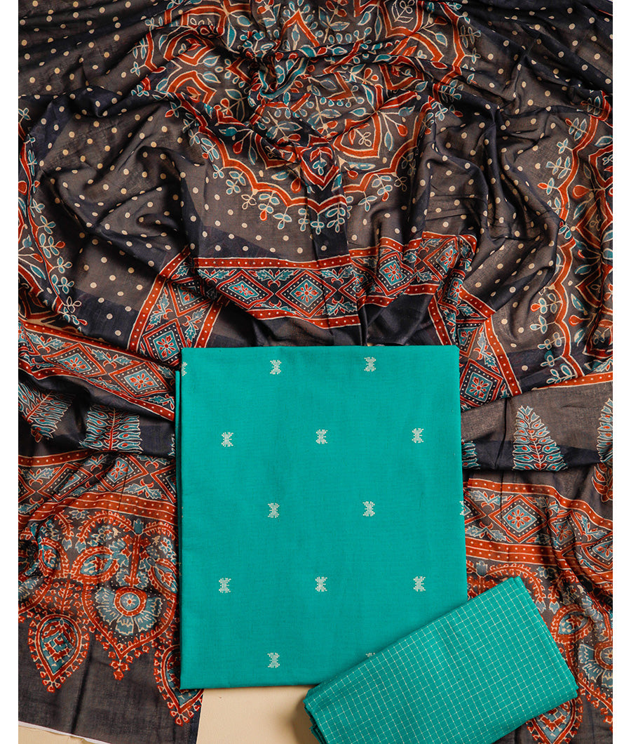 PURE COTTON WOVEN SUIT SET