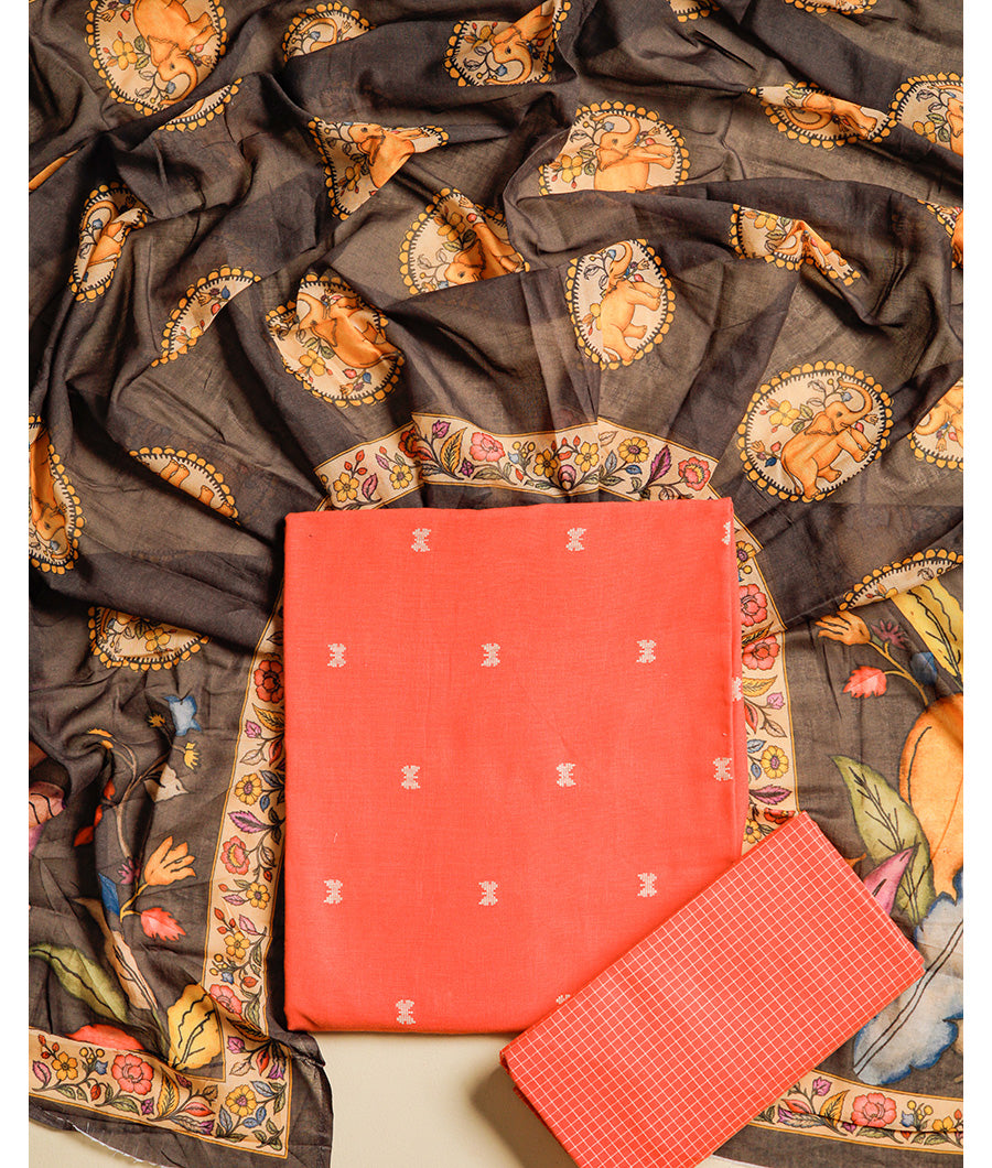 PURE COTTON WOVEN SUIT SET