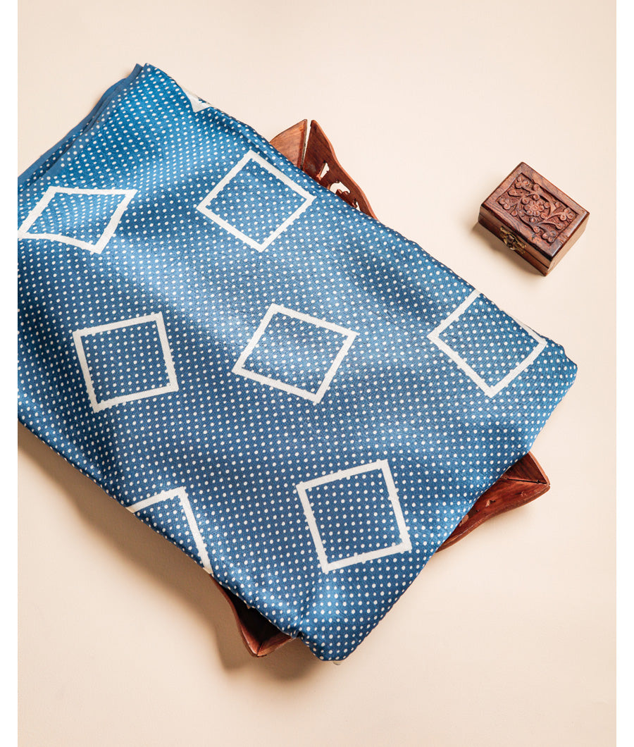 MASHRU SILK PRINTED FABRIC
