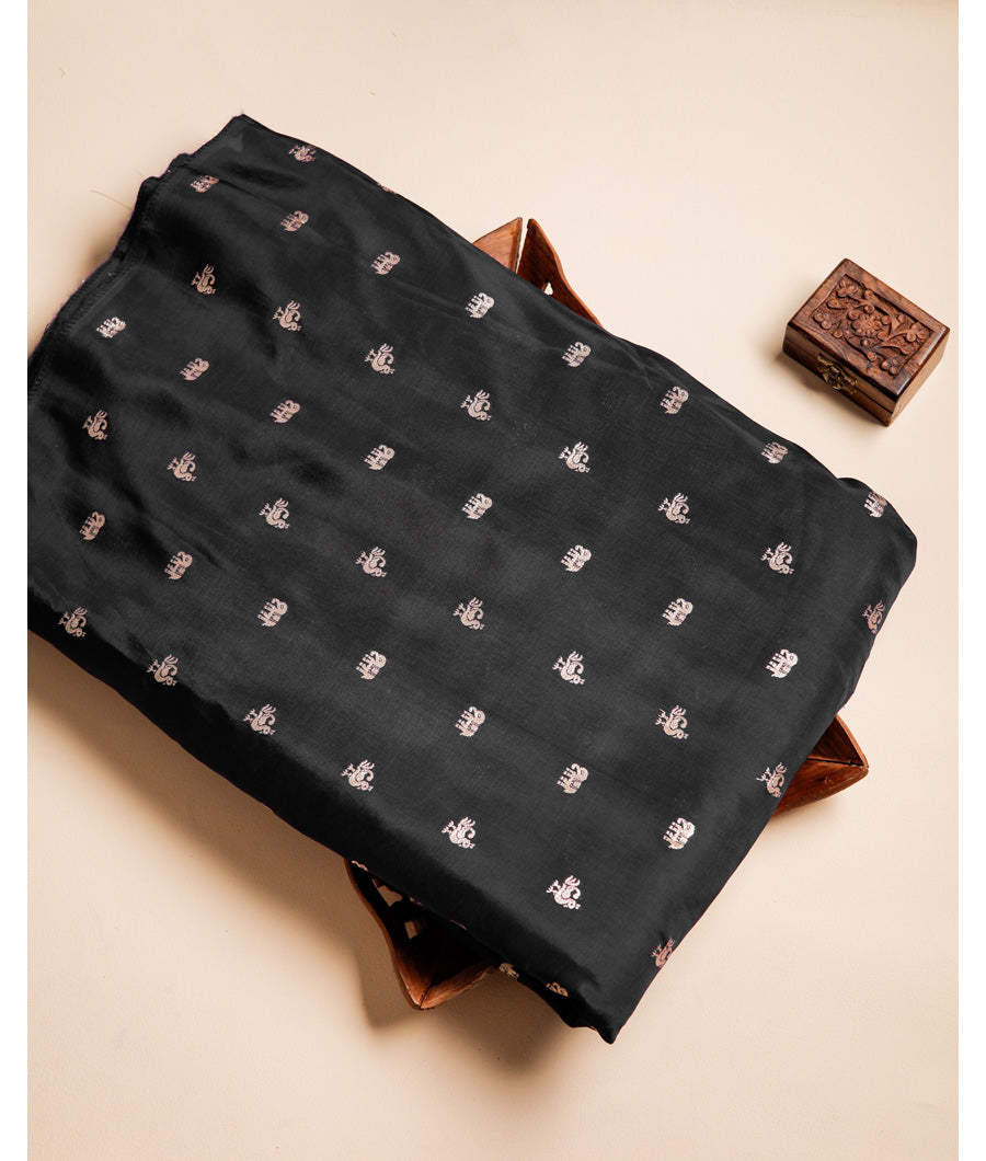 DOLA SILK WOVEN BUTTA FABRIC