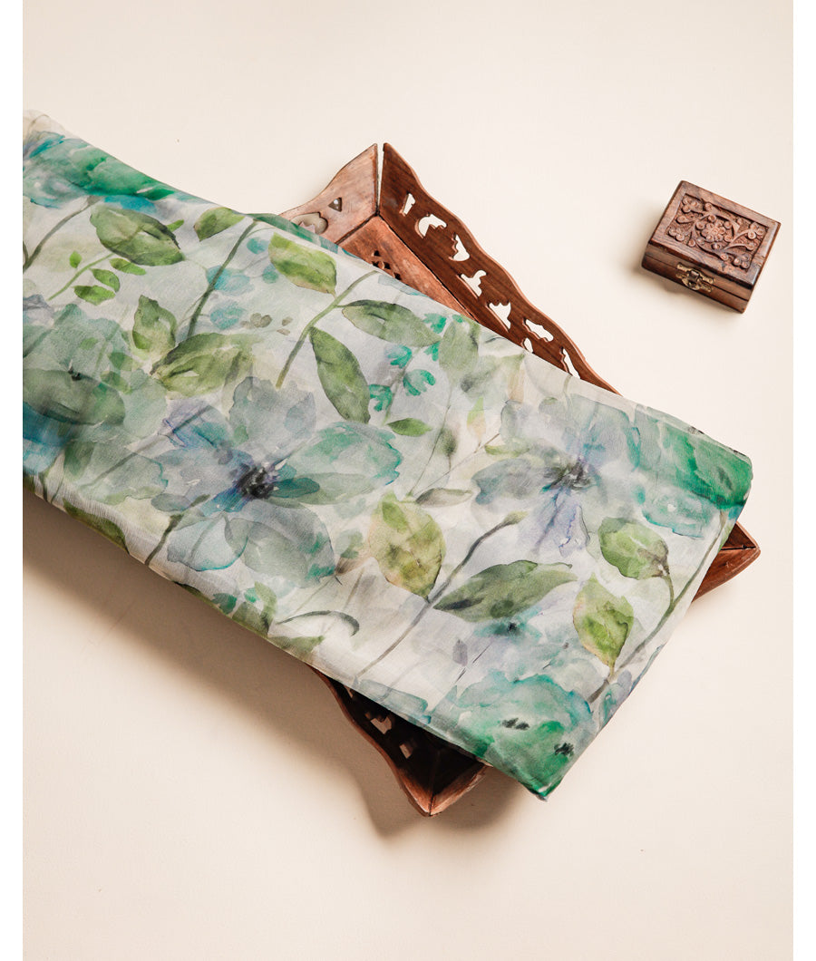 PURE CHIFFON PRINTED FABRIC