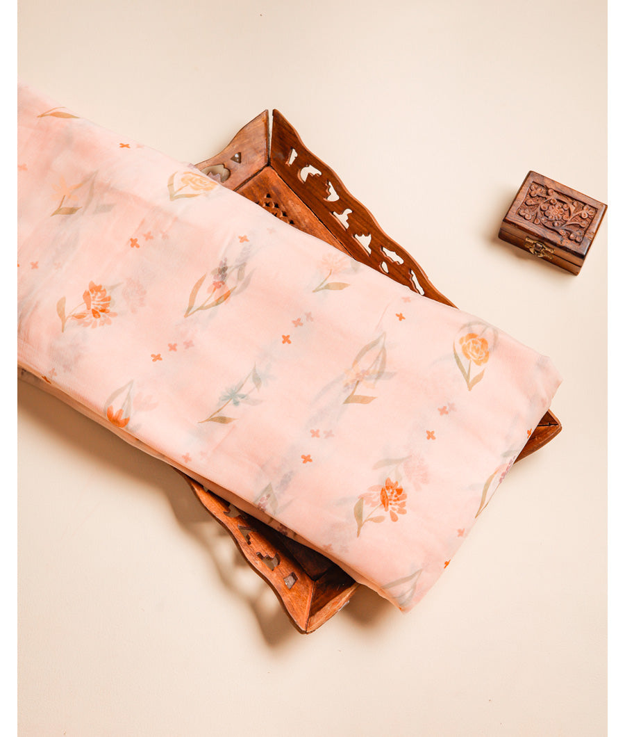 PURE CHIFFON PRINTED FABRIC