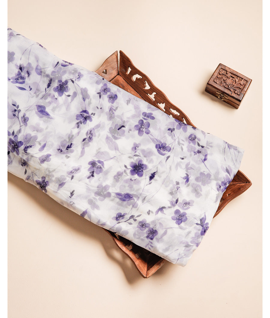 PURE CHIFFON PRINTED FABRIC