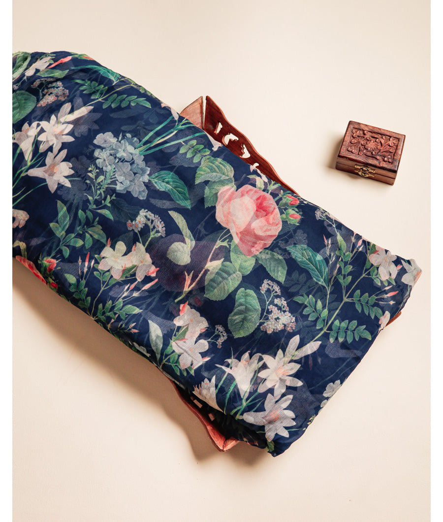 PURE CHIFFON PRINTED FABRIC