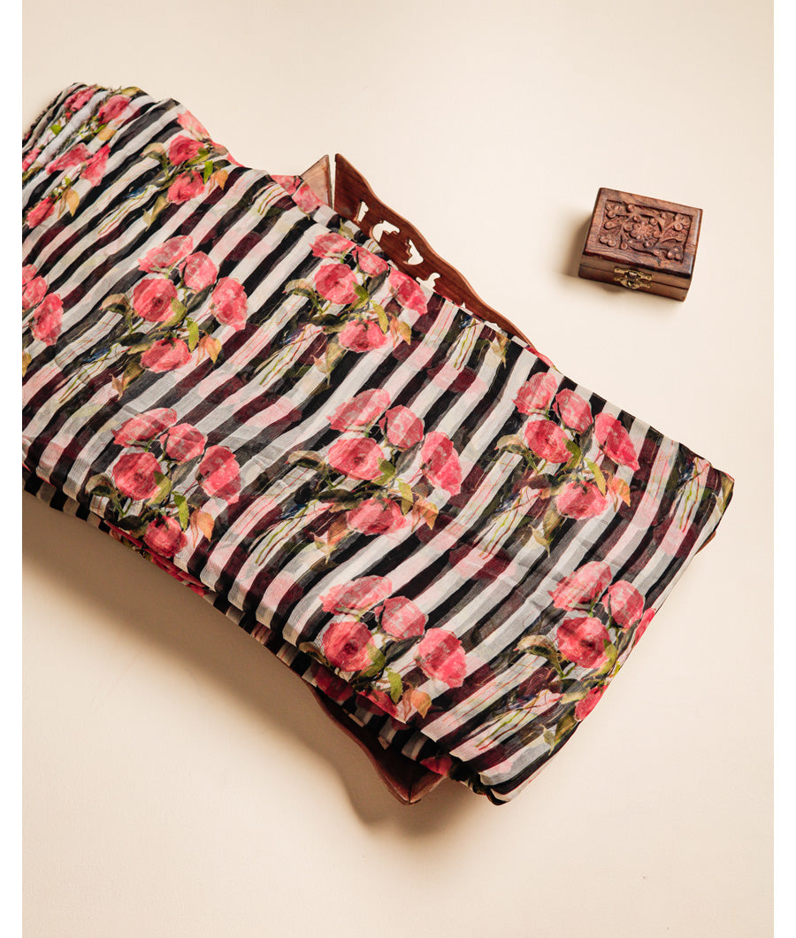 PURE CHIFFON PRINTED FABRIC