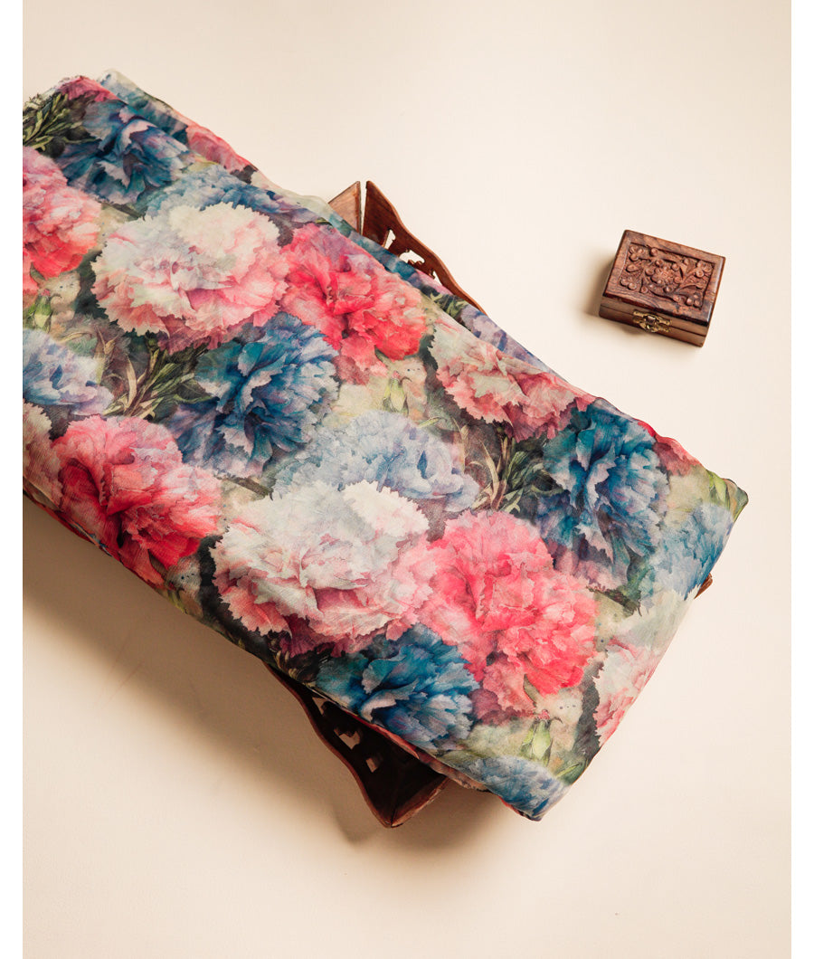 PURE CHIFFON PRINTED FABRIC