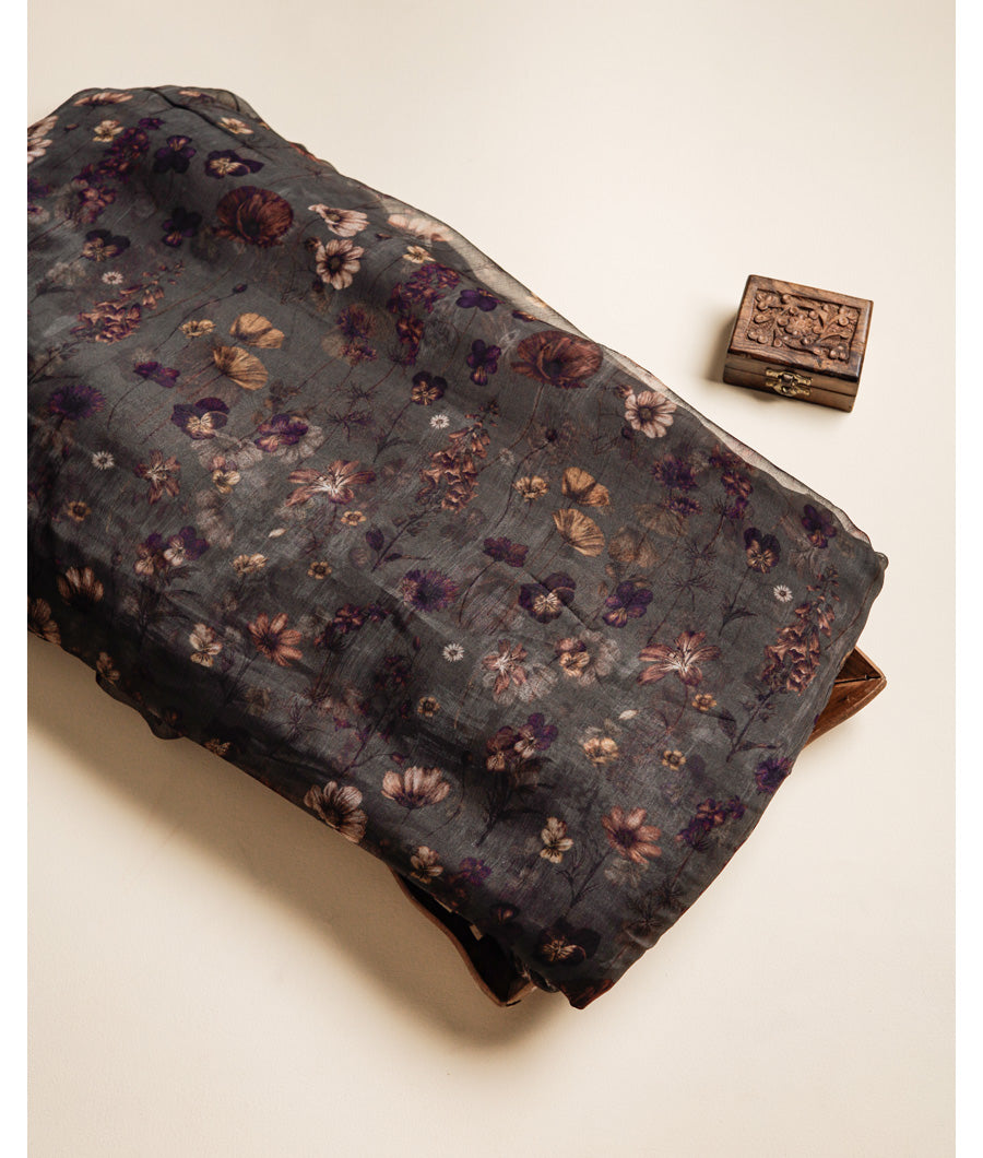 PURE CHIFFON PRINTED FABRIC