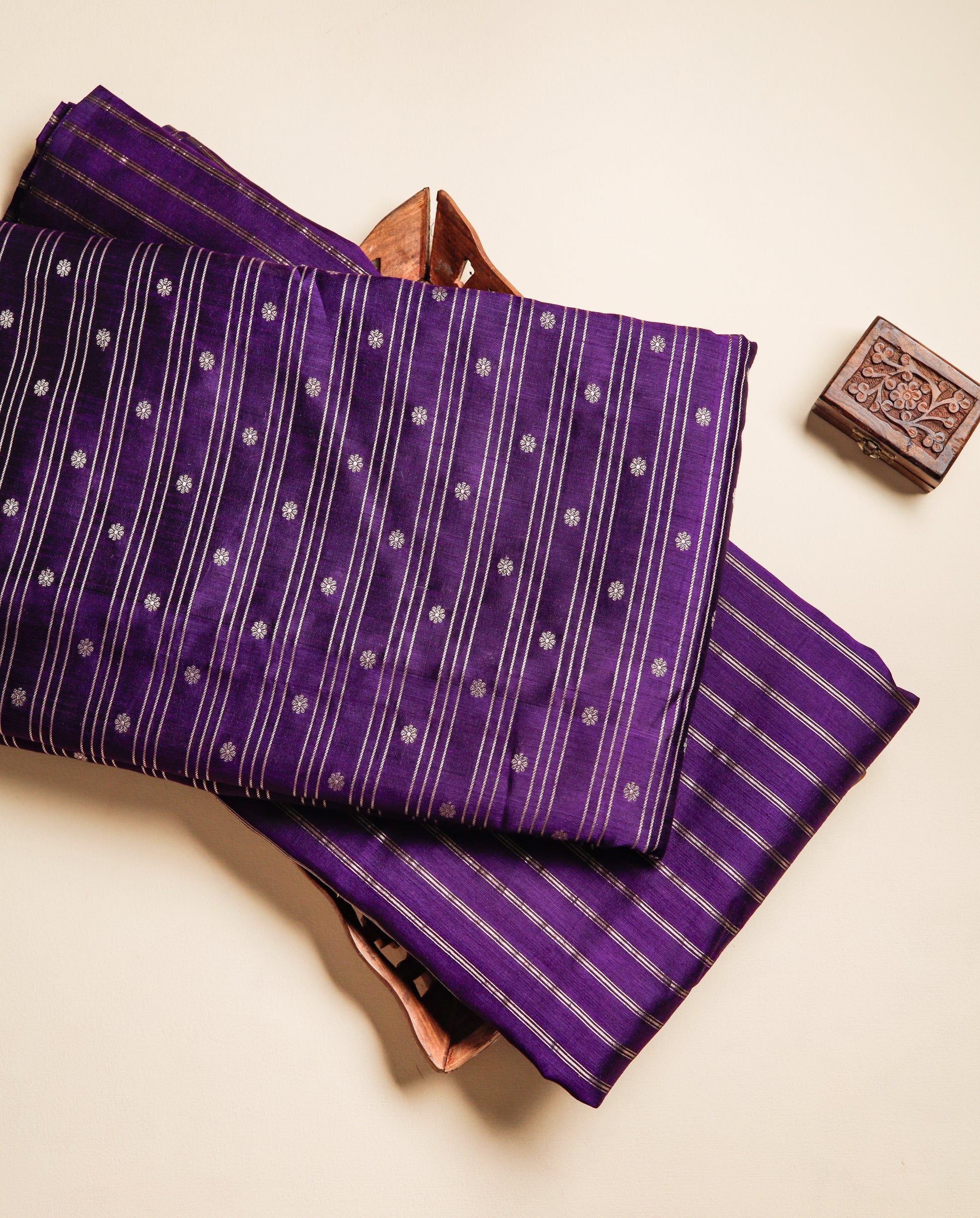 BANARASI RAW SILK FABRICS
