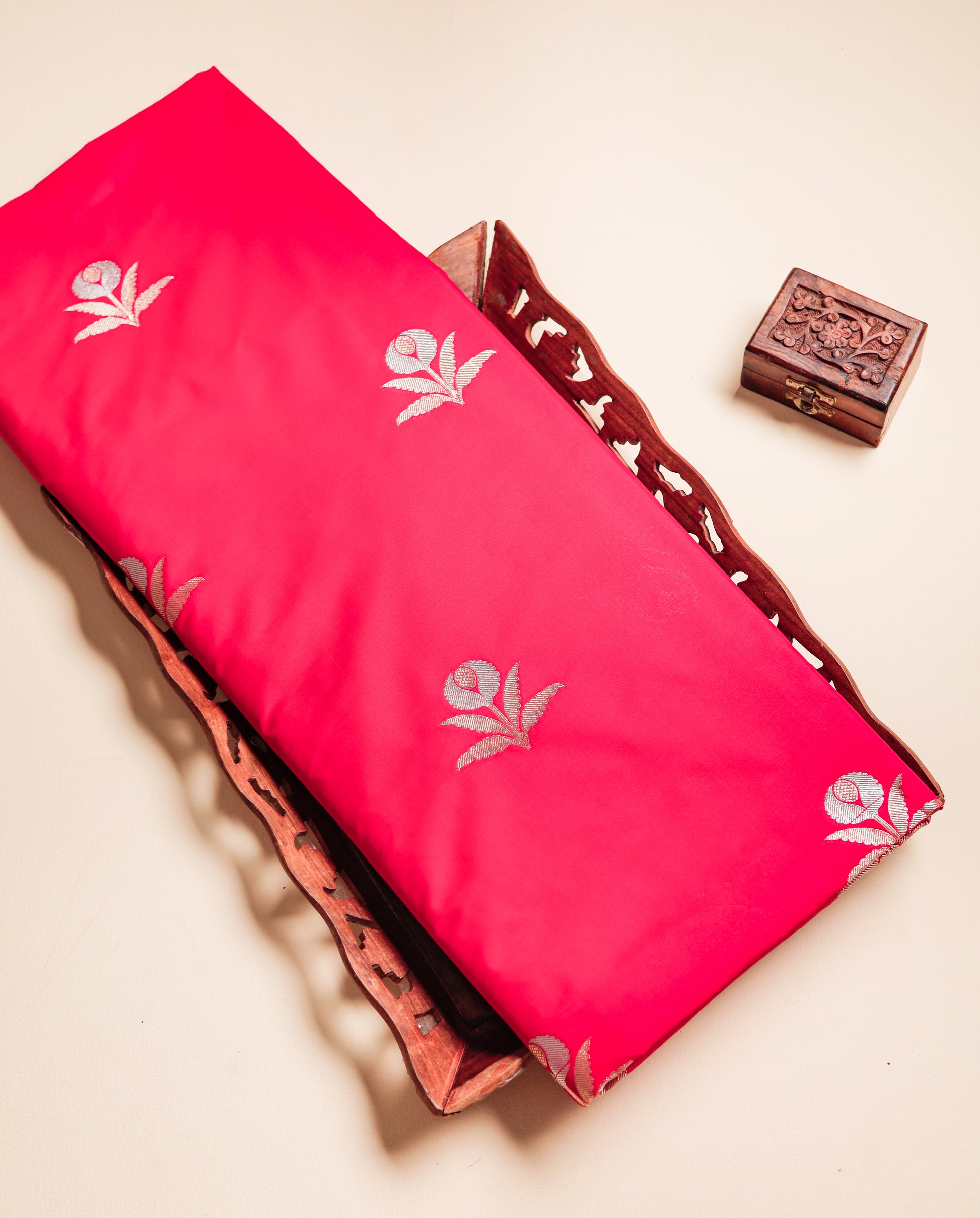 PURE BANARASI BROCADE SILK FABRIC