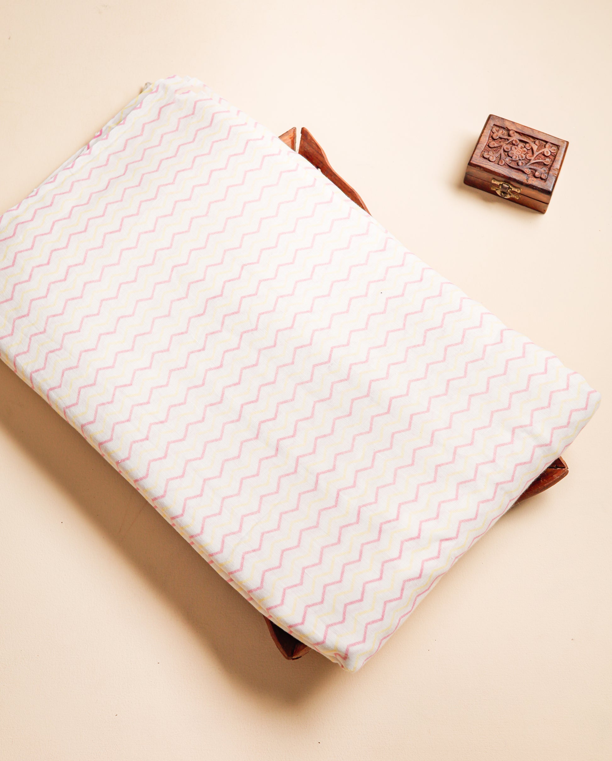PURE LINEN PRINTED FABRIC