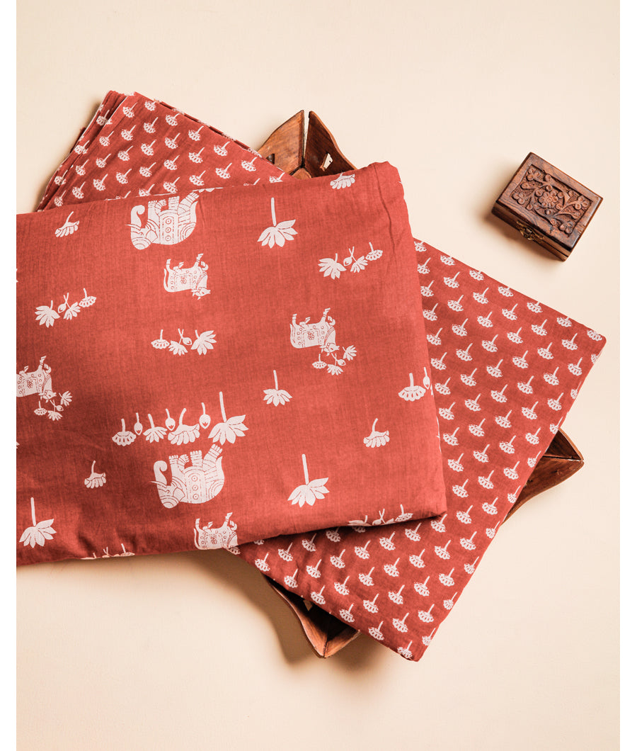 PURE MUL COTTON PICHWAI PRINTED FABRICS