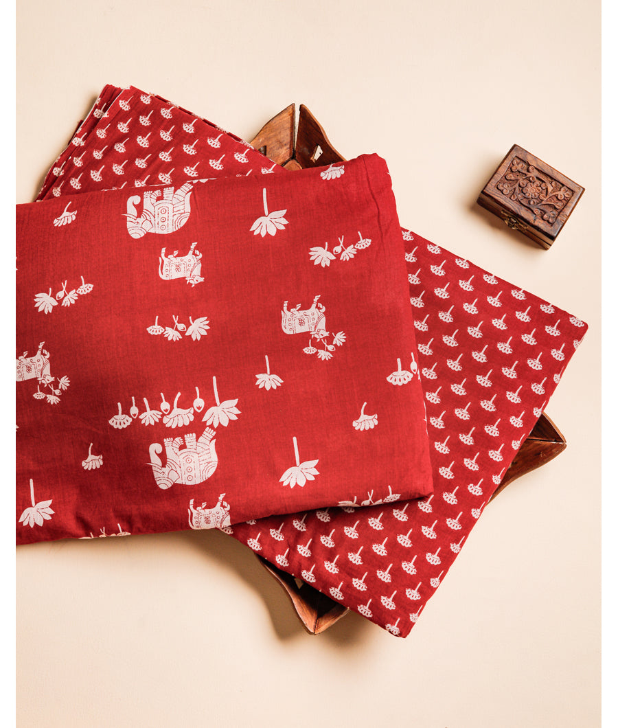 PURE MUL COTTON PICHWAI PRINTED FABRICS