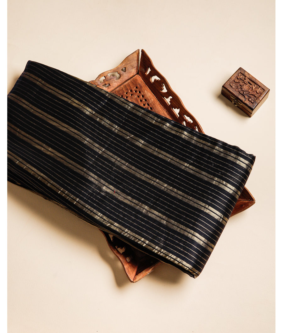 BANARASI SILK STRIPED FABRIC