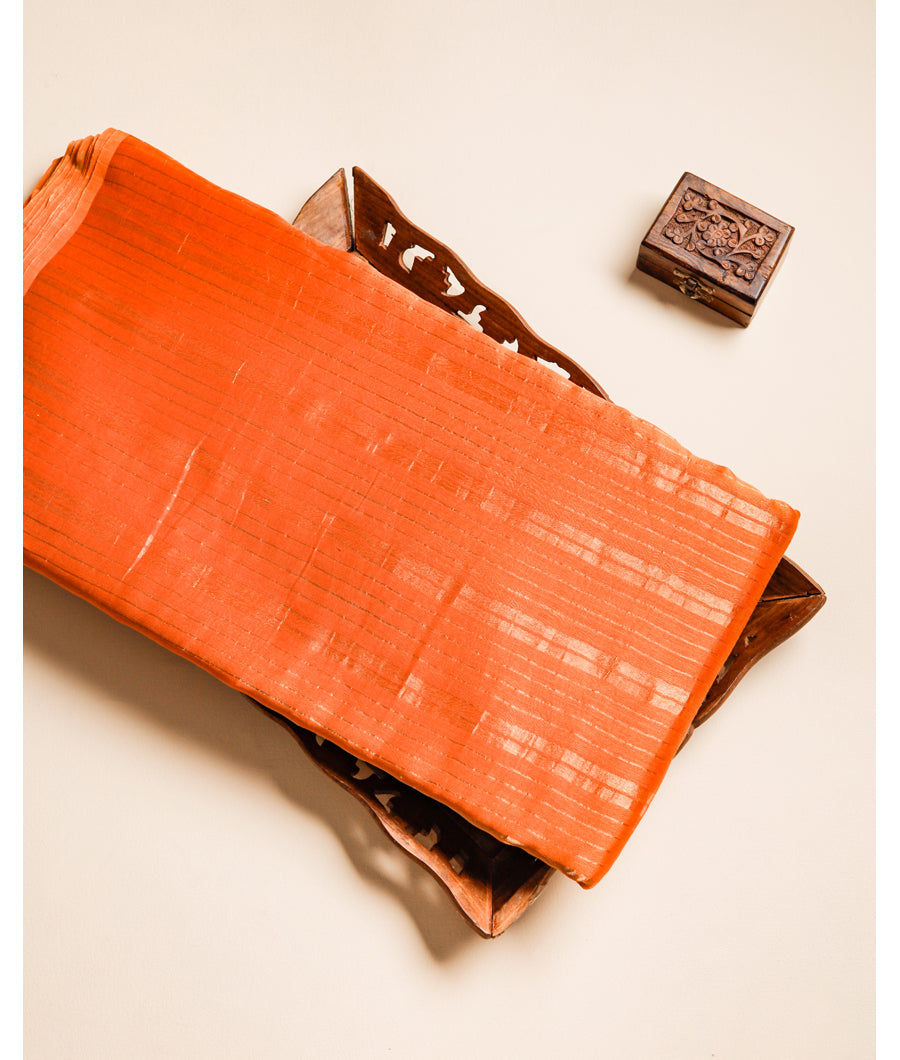 BANARASI SILK STRIPED FABRIC