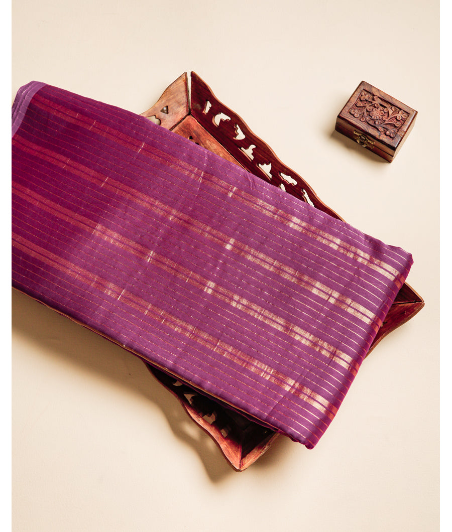 BANARASI SILK STRIPED FABRIC