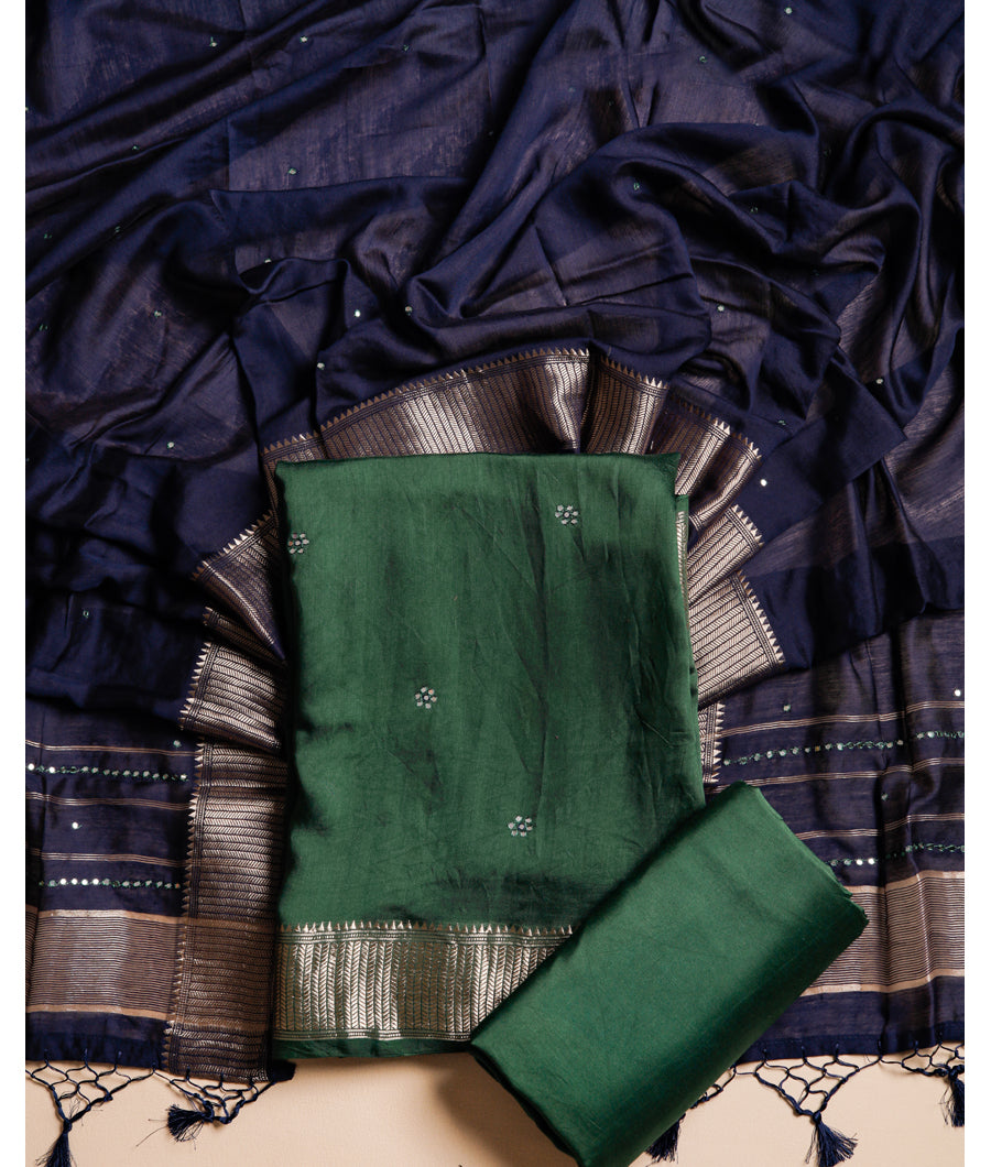 CHANDERI SILK SUIT SET
