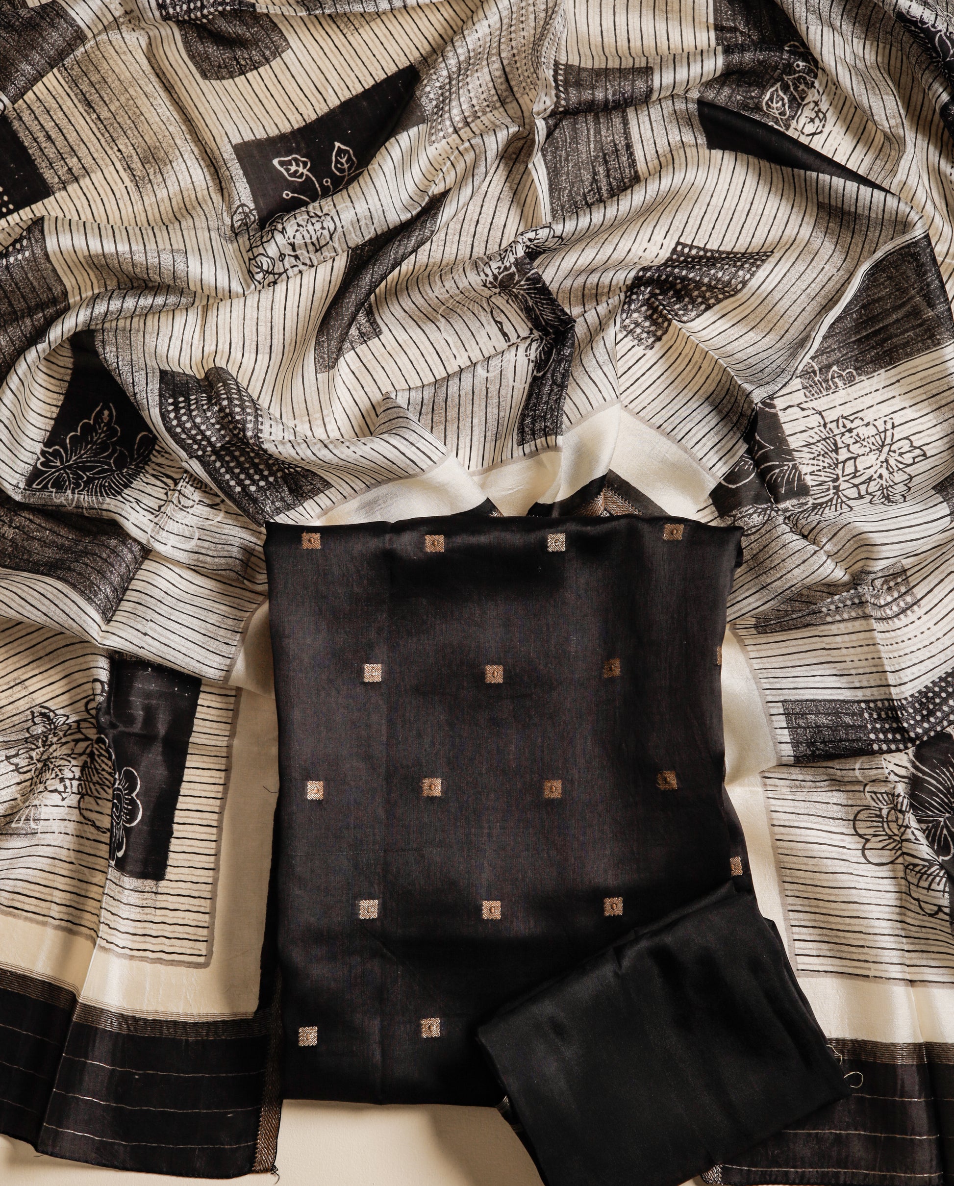 PURE BANARASI SILK SUIT SET