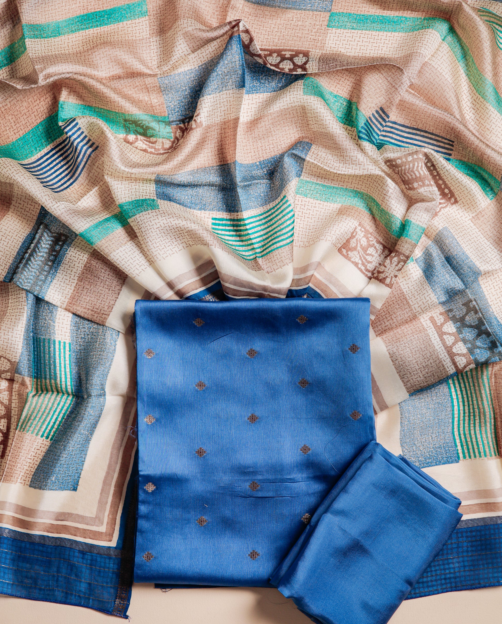 PURE BANARASI SILK SUIT SET