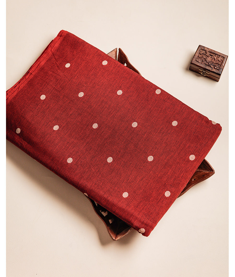 COTTON WOVEN BUTTA FABRIC