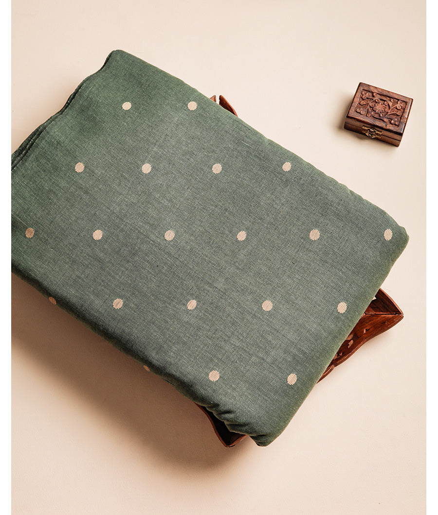 COTTON WOVEN BUTTA FABRIC