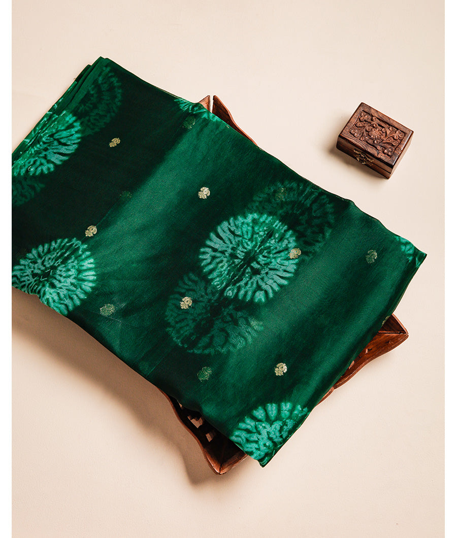 PURE ORGANZA TIE & DYE SHIBORI FABRIC