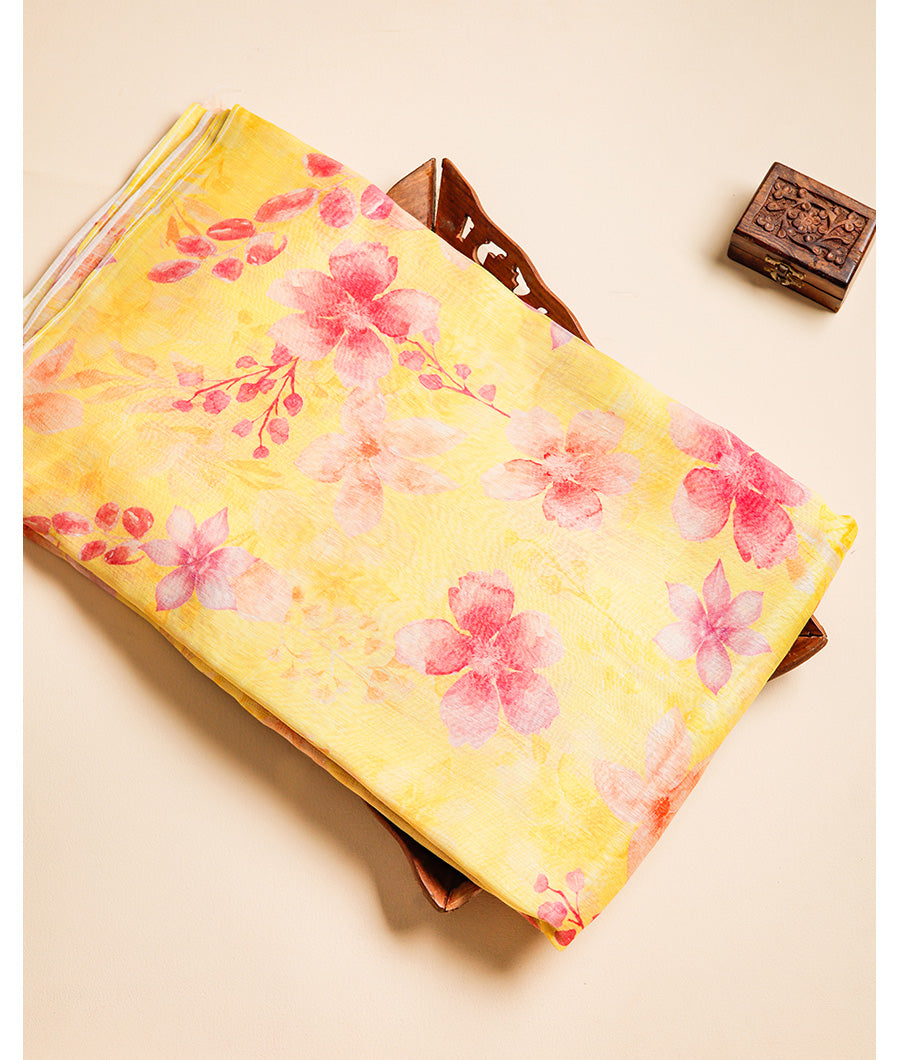 LINEN SILK FABRIC