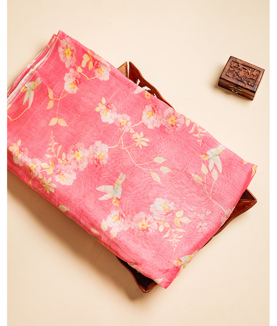 LINEN SILK FABRIC