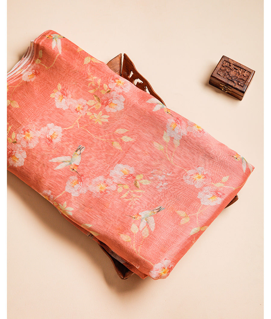 LINEN SILK FABRIC