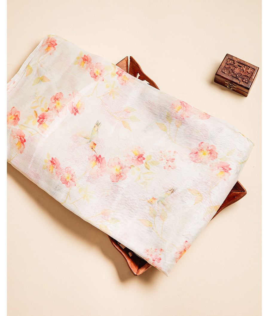 LINEN SILK FABRIC