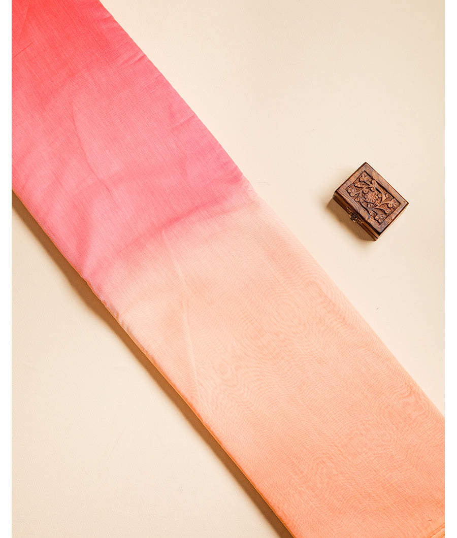 MUL CHANDERI OMBRE FABRIC