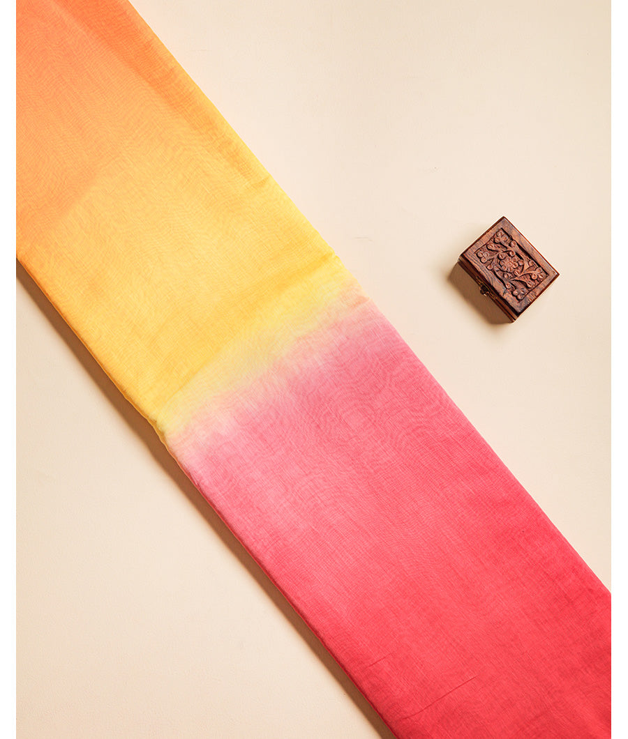MUL CHANDERI OMBRE FABRIC