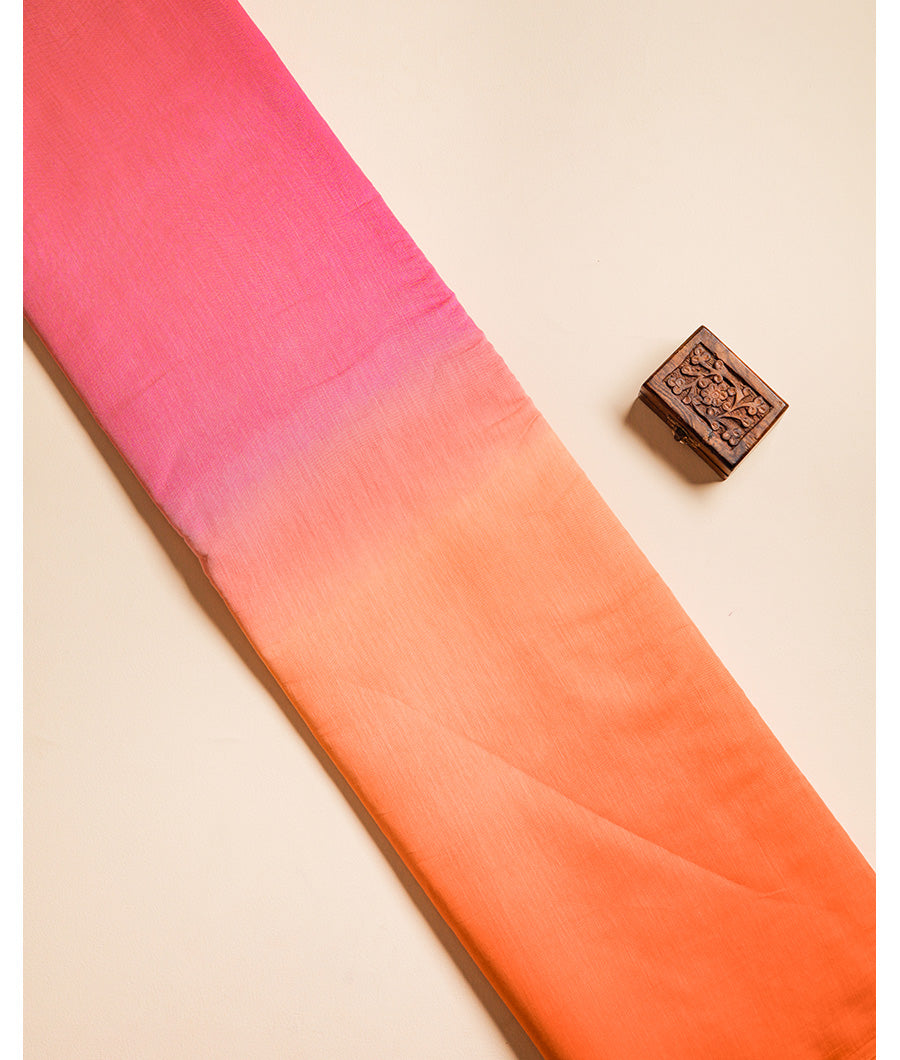 MUL CHANDERI OMBRE FABRIC